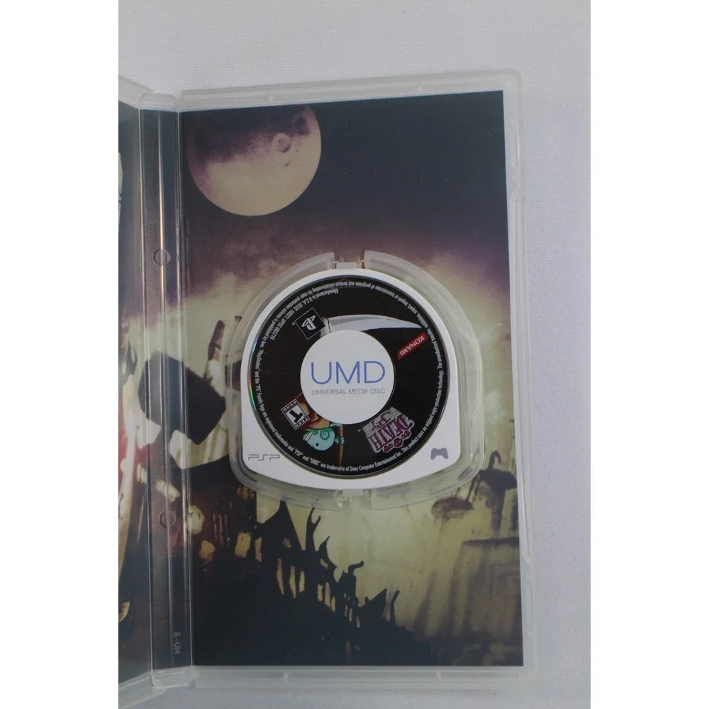 Death Jr PSP UMD Complete CIB Tested Konami PlayStation Portable Game